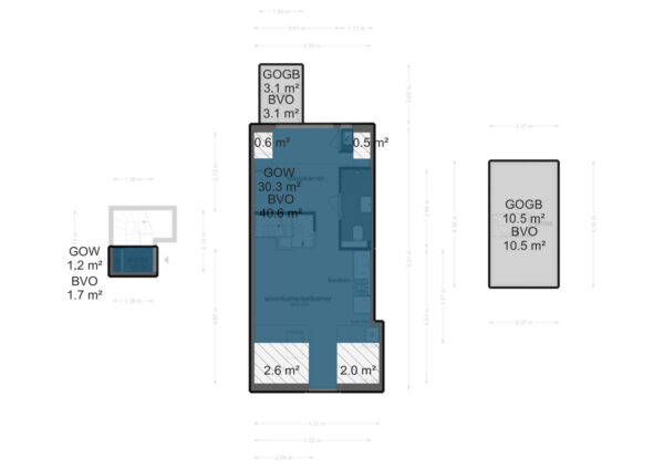 van ostadestraat 301 4, amsterdam – plattegrond
