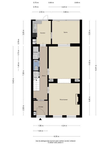 koninginneweg 34, haarlem – plattegrond 4