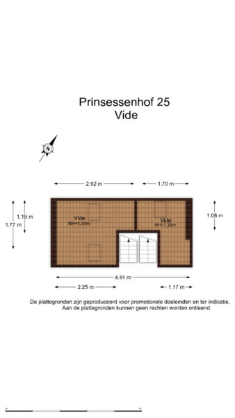 prinsessenhof 25, heemstede – plattegrond 5