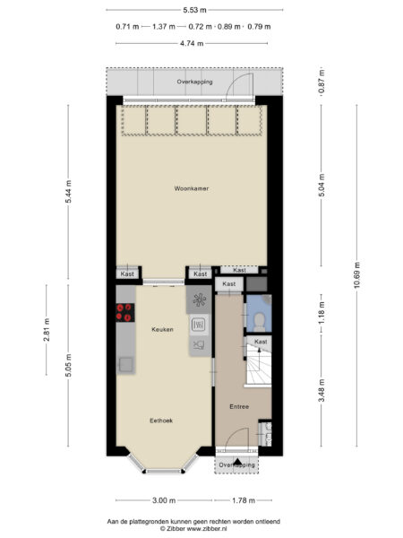 middenweg 73, haarlem – plattegrond
