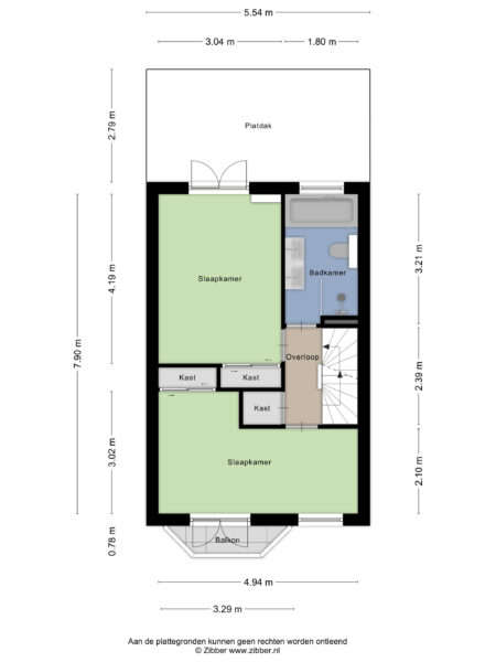 middenweg 73, haarlem – plattegrond 4