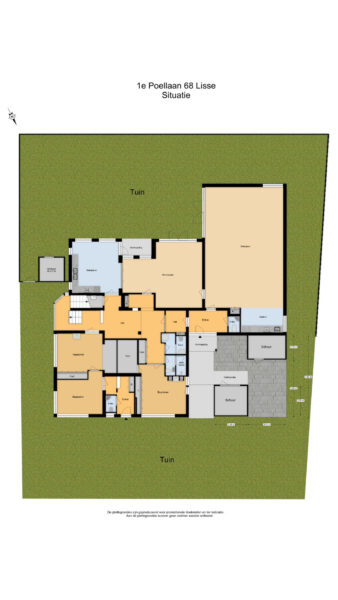 1e poellaan 68, lisse – plattegrond 5
