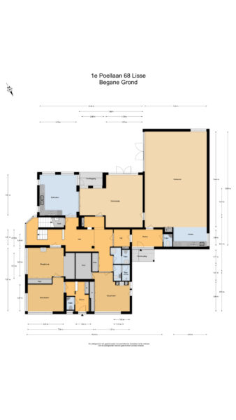 1e poellaan 68, lisse – plattegrond 2