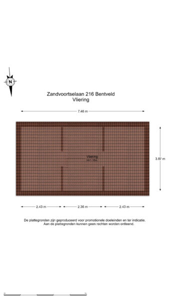 zandvoortselaan 216, bentveld – plattegrond 6