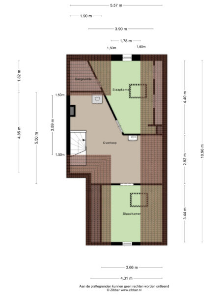 vinkenstraat 36, haarlem – plattegrond 4