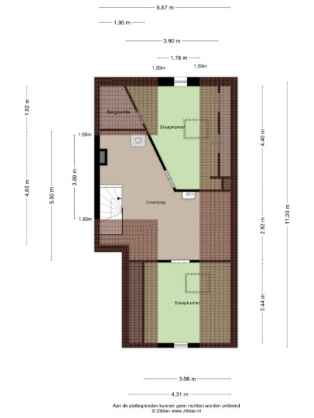 vinkenstraat 36, haarlem – plattegrond 4
