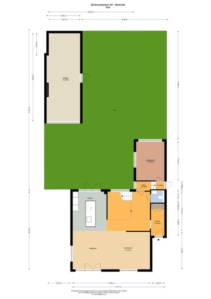 zandvoortselaan 341, bentveld – plattegrond 6