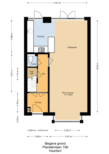 planetenlaan 156, haarlem – plattegrond 5