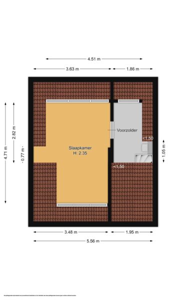 van linschotenstraat 26, bussum – plattegrond 2