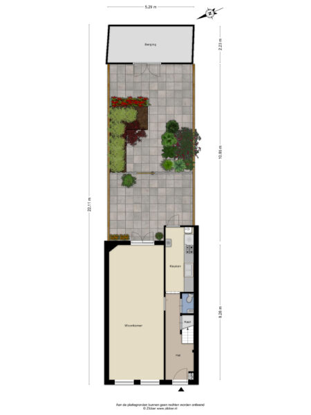 spionkopstraat 54, haarlem – plattegrond 3