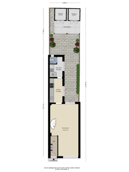 oost indiëstraat 82, haarlem – plattegrond 2