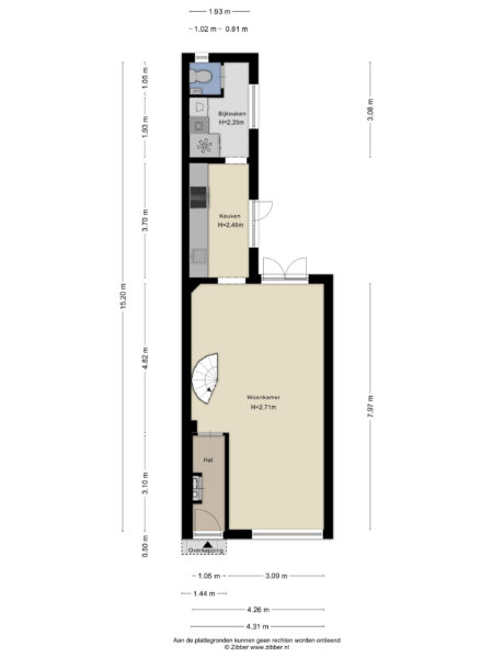 oost indiëstraat 82, haarlem – plattegrond 3