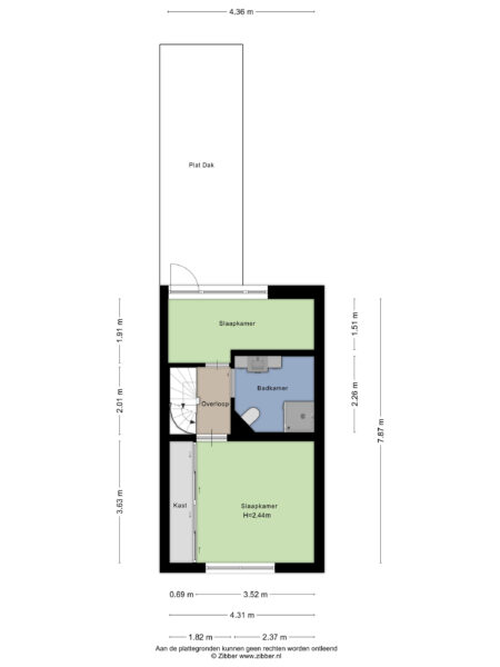 oost indiëstraat 82, haarlem – plattegrond 5