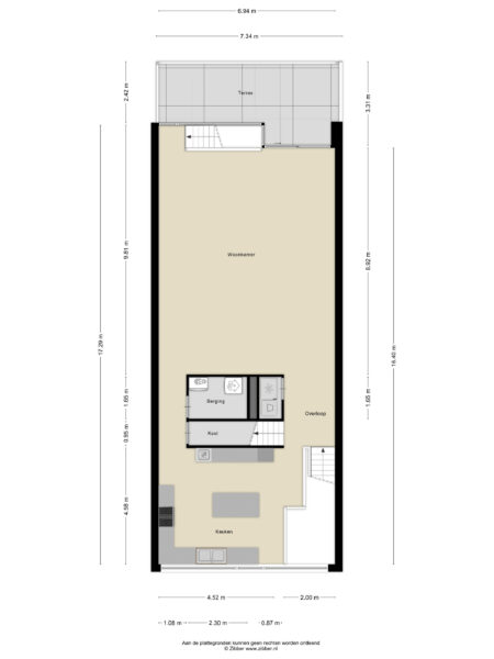 eendenkooistraat 14, haarlem – plattegrond 4