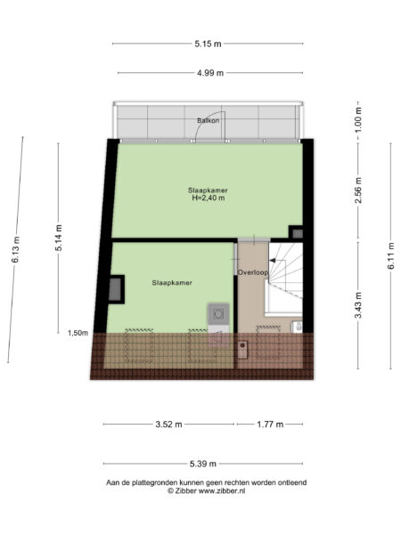 ooievaarstraat 23, haarlem – plattegrond 2