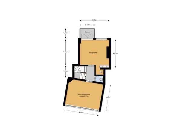 herenstraat 11, bussum – plattegrond 2