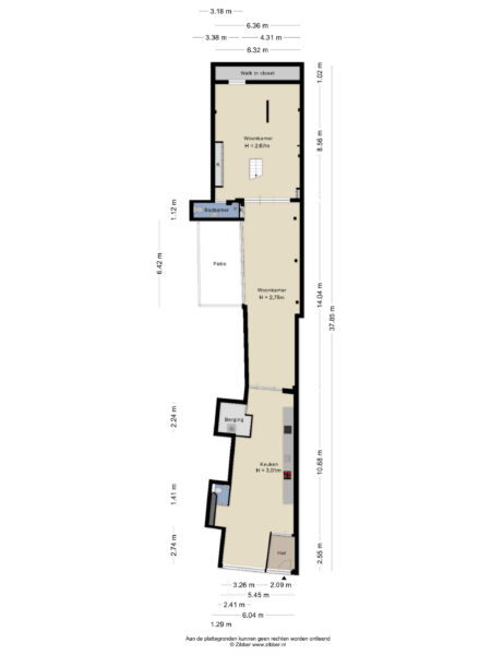 nassaulaan 68, haarlem – plattegrond 6