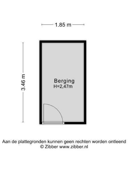 egelantierlaan 41, haarlem – plattegrond 2