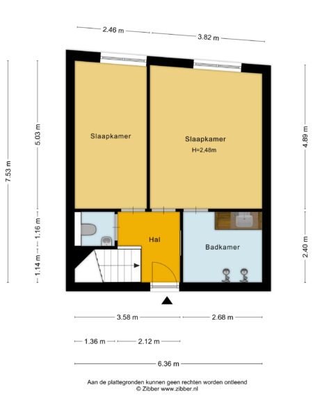 egelantierlaan 41, haarlem – plattegrond 3