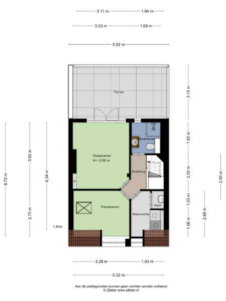 teding van berkhoutstraat 104, haarlem – plattegrond 4