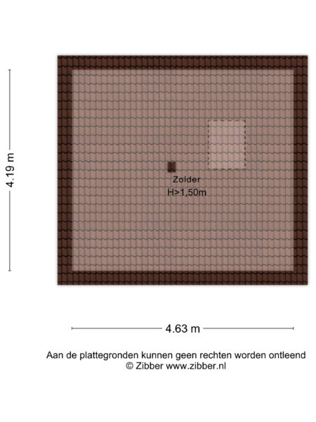 vroomstraat 9, haarlem – plattegrond 3